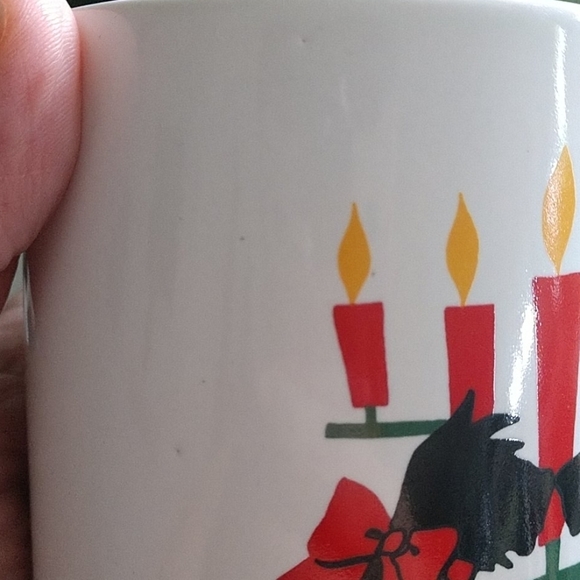 Set of 5 Scottie Terrier Christmas Ceramic Mugs - Picture 12 of 16